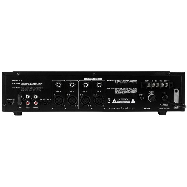 Pyramid PA Paging Amplifier 100W Rackmount